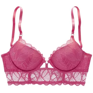 LASCANA Push-up-BH Damen pink Gr.80D
