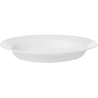 CORELLE Suppenteller Winter Frost, 443 ml, robustes Vitrelle-Glas | weiß, splitter- und bruchresistent, spülmaschinenfest, mikrowellengeeignet, backofenfest bis 175°C