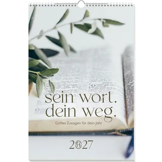 Kawohl Verlag GmbH & Co. KG Sein Wort. Dein Weg. 2027 Kalender