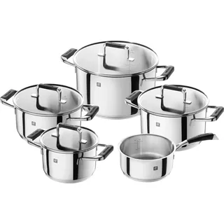 Zwilling Poletto Topf-Set 5-tlg. Kochtopf + Glasdeckel