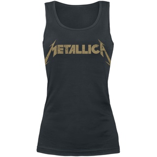 Metallica Top - Hetfield Iron Cross Guitar - M bis XXL - für Damen - Größe XXL - schwarz  - Lizenziertes Merchandise! - XXL