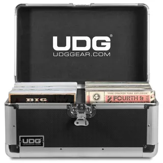 Magma Heimtex UDG Ultimate 7" Record Case 200 Vinyl, Silver