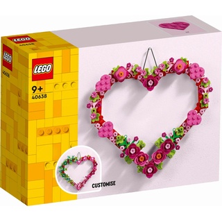 LEGO® Spielbausteine Merchandise Herz-Deko 254 Teile 40638