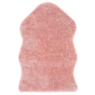 Andiamo Lammfell Holly Fellteppich 55 x 80 cm Rosa