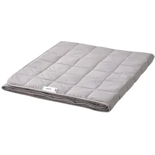 IKEA ODONVIDE Gewichtsdecke, mittelwarm dunkelgrau 140x200 cm 6 kg