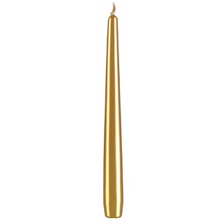 Kopschitz Kerzen Kerzen Spitzkerzen Gold, 240 x 23 mm, 12 Stück