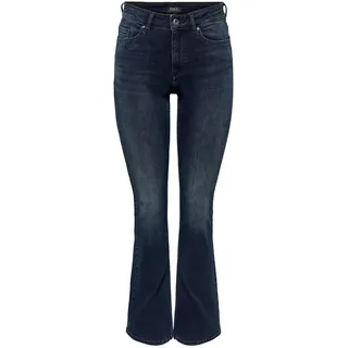 Only ONLBLUSH Mid Flared Blau XS/32