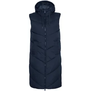 B.YOUNG BYBOMINA WAISTCOAT 6 - 20813366 Langweste mit Steppmuster in blau | Gr.: 36