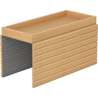 nenkarn Sofatablett Bambus Naturholz