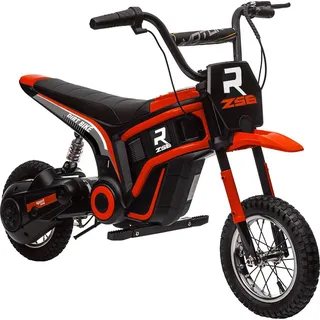 Homcom Elektromotorrad Kinder 24V 350W Rot