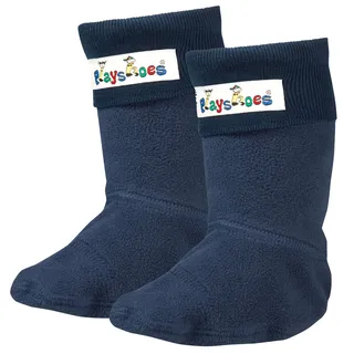 Playshoes Stiefel-Socke 2 Paare Blau 34-35