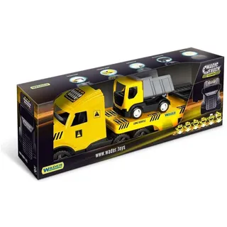 Wader Magic Truck Technic Abschleppwagen mit Kipper
