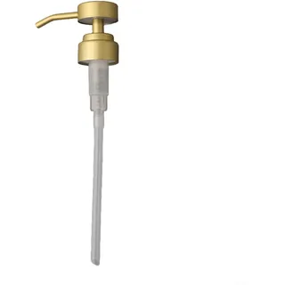 Edelstahl-Pumpenkopf Push-Typ-Lotion-Pumpenkopf 28/400 Gewinde Presskopf (Gold)