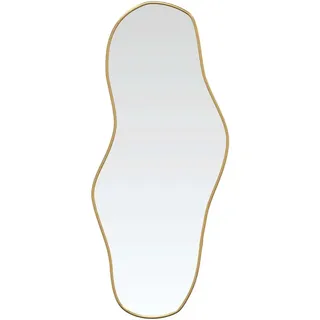 vidaXL Wandspiegel 90 x 40 cm Gold