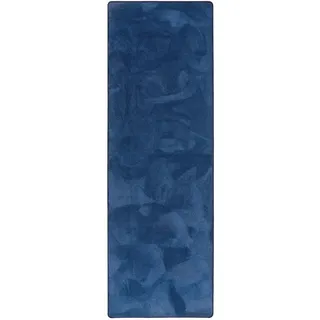 Snapstyle Luxus, Dunkelblau, Textil, 80x200 cm, Teppiche & Böden, Teppiche, Teppichläufer