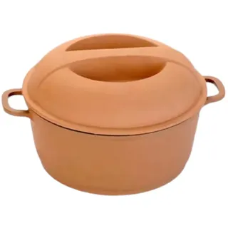 Kochtopf 16cm "Pierra" 1,4 Liter Tonoptik Terrakotta BergHoff