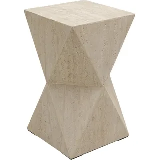 Kare Beistelltisch Travertino, 54cm