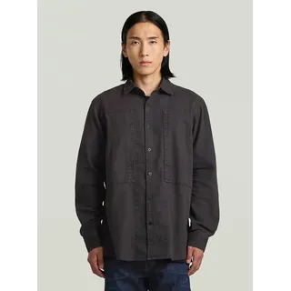 G-Star Langarmshirt grau XL
