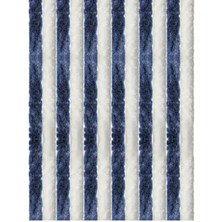 Türvorhang Flausch, Arsvita, Ösen (1 St), blickdicht, Flauschvorhang 100x220cm (BxL), perfekter Insekten- und Sichtschutz, viele versch. Farben verfügbar blau|weiß