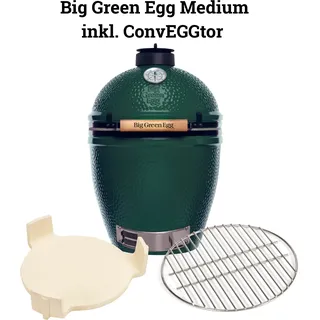 Big Green Egg Kamado Grill MEDIUM inkl. ConvEGGtor