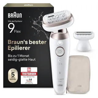 Braun Silk-épil 9 Flex 9-030 3D SensoSmart Wet&Dry weiß/ rosegold