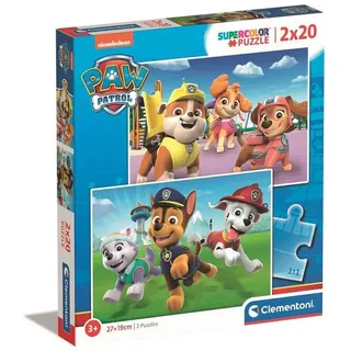 Puzzle 2x20 Super Kolor Paw Patrol