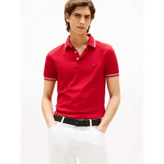 Tommy Hilfiger TOMMY TIPPED SLIM POLO rot XXL