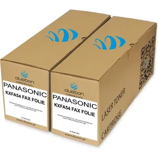 4x KXFA54X, KX-FA54X Duston Fax Folie kompatibel zu Panasnic KX-FB143 141 145 148 KX-FC238 243 KX-FP 148 KX-FPG376 377 381