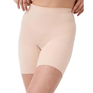 Spanx Shapewear für Damen Tummy Control Power Short (Regular und Übergröße), Soft Nude, L