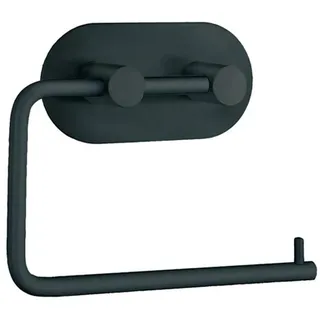 Beslagsboden Toilettenpapierhalter Round Edelstahl Schwarz