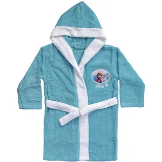 Disney Frozen 042540 Bademantel Snow, Baumwolle Frottee, 2/4 Jahre, 86-104 cm