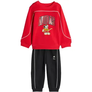 adidas Unisex Baby DISNEY MICKEY MOUSE JOGGER, pure ruby/off white, 0-3 Months