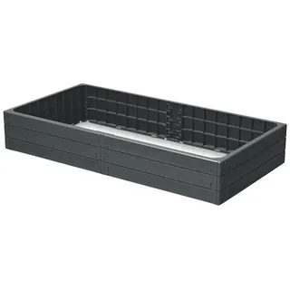 Prosperplast Hochbeet 149,2 x 75,5 x 25 cm Anthrazit