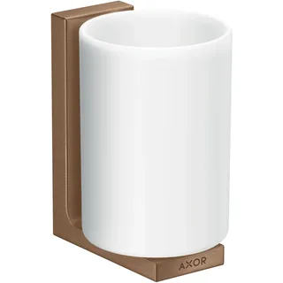 Hansgrohe Zahnputzbecher Brushed Red Gold