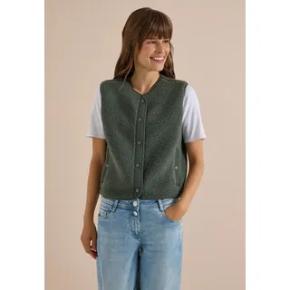 Cecil Teddy-Weste Grün 42