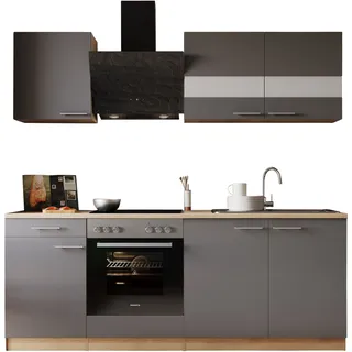 Küche »Merle«, Breite 210 cm, mit Soft-Close,