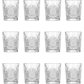 Libbey Hobstar 12 x Whiskygläser, Tumbler, Glas, 355 ml