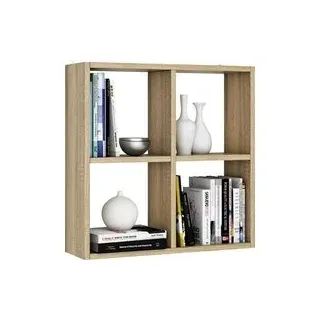 Wandregal Alexa Eiche Sonoma Nachbildung B/H/T: ca. 60x60x18 cm - Eiche
