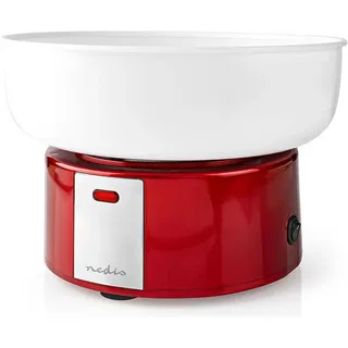 Nedis FCCM100FRD Zuckerwattemaschine Rot, Weiß