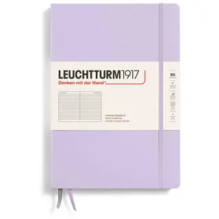 Leuchtturm1917 Notizbuch Composition B5 lila liniert