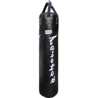 Fairtex HB150 Syntek "150cm Banana Bag" Sandsack - Schwarz - Leer - Schwarz