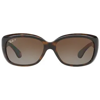Ray Ban Jackie Ohh RB4101 710/T5 58-17 tortoise/polarized brown gradient