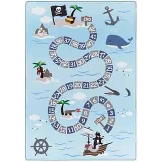 Ayyildiz Play 2908 Kinderteppich 100 x 150 cm Blau