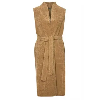 Drykorn Softshellweste uni regular fit (1-tlg) beige 2