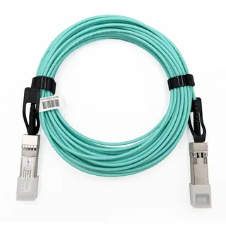 Elfcam® - 40m Active Optical Cable (AOC) OM3 SFP+ auf SFP+ AOC 10 Gbit/s, Kompatibel mit SFP-10G-AOC(40 m)