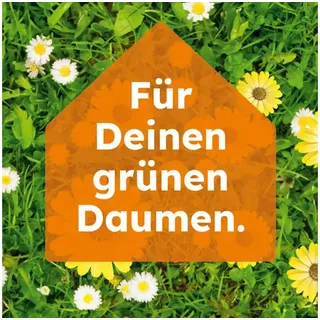 Gutschein zum Ausdrucken - Motiv: Grüner Daumen