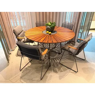 Houe Circle Teak Gartentisch rund