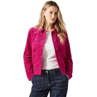 Cecil Damen B212275 Cordjacke, Jewel pink, XL - XL