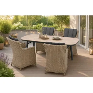Destiny LUNA SAN MARINO Essgruppe 4 Se 7-tlg. Beige