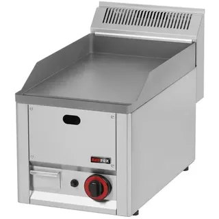 Wimar Gas-Griddleplatte Tischgerät Grillplatte Bratplatte 330x600x290 mm 4kW mit Kamin